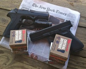 Hornady Critical Defense Ammo shoots the new york times