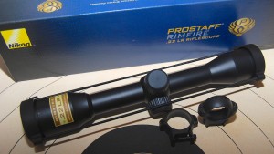 Nikon ProStaff Rimfire 4x32 and Burris Signature scope rings