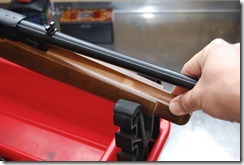 Remove the Ruger 10/22 factory barrel