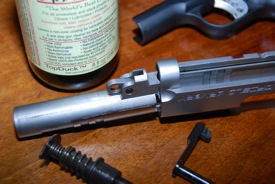 Springfield Armory EMP takedown remove barrel