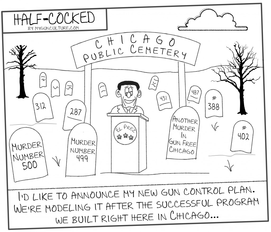 Half-Cocked: Obama Announces New Gun Control Plan In Hometown Of Chicago