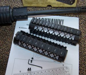 Blackhawk! AR-15 Quad Rail Forend package contents