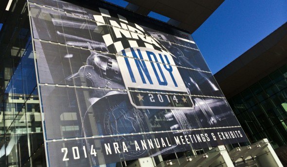 The NRA Annual Meeting 2014, Indianapolis, IN.