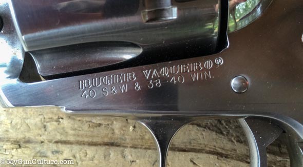 With all the unusual things manufacturers stamp on their guns these days, here's one you don't see often.