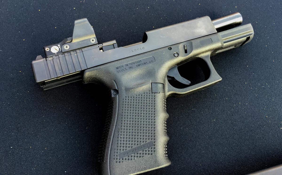The new Glock 19 MOS with Leupold Deltapoint Pro optic.