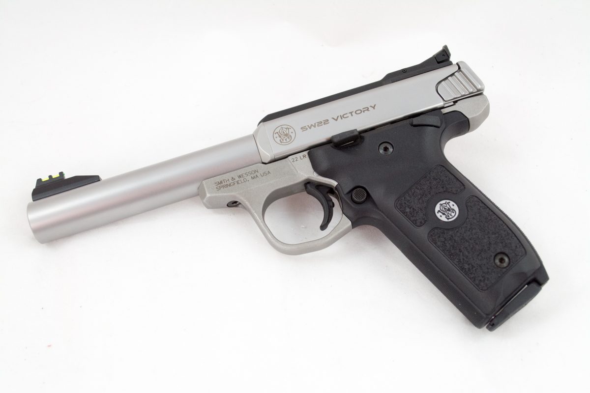 The Smith & Wesson SW22 Victory base model.