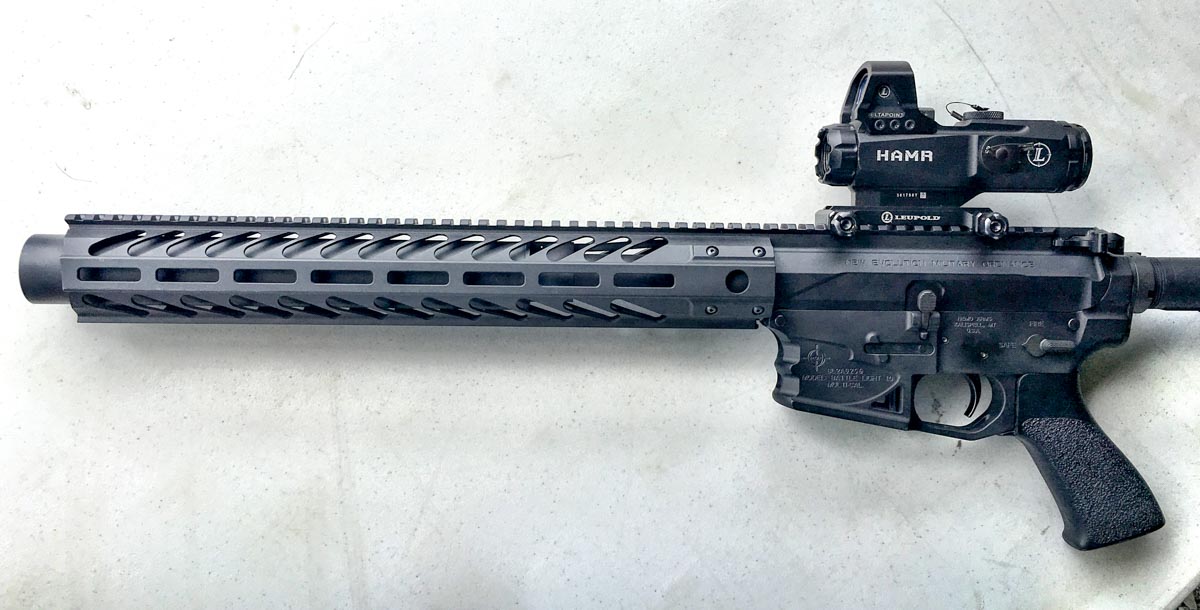 Gemtech's Integra is a suppressed upper receiver ready to go.