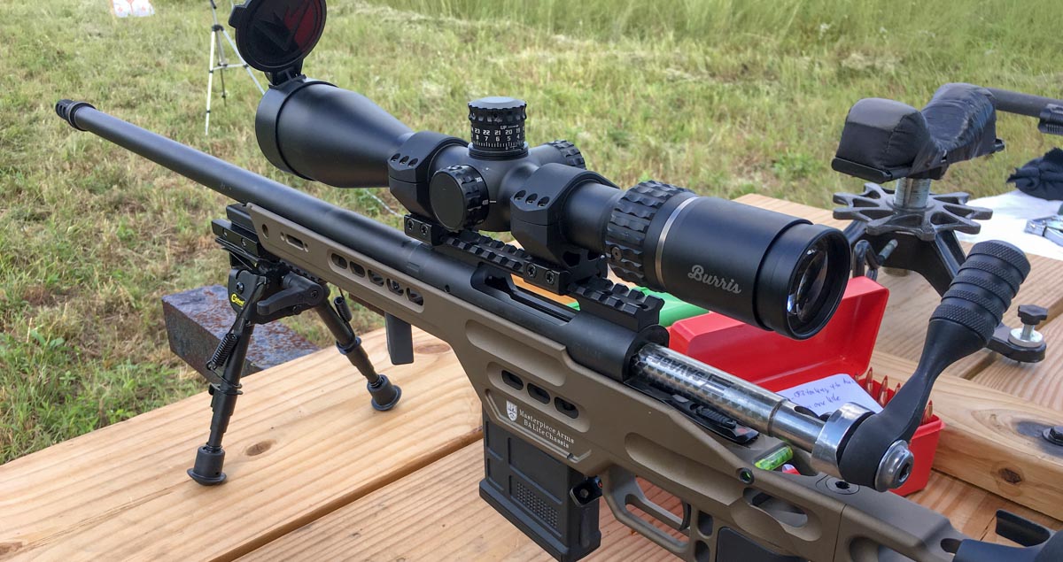 Whether you use a rest or bipod, make sure you shoot from a stable position when setting your zero.
