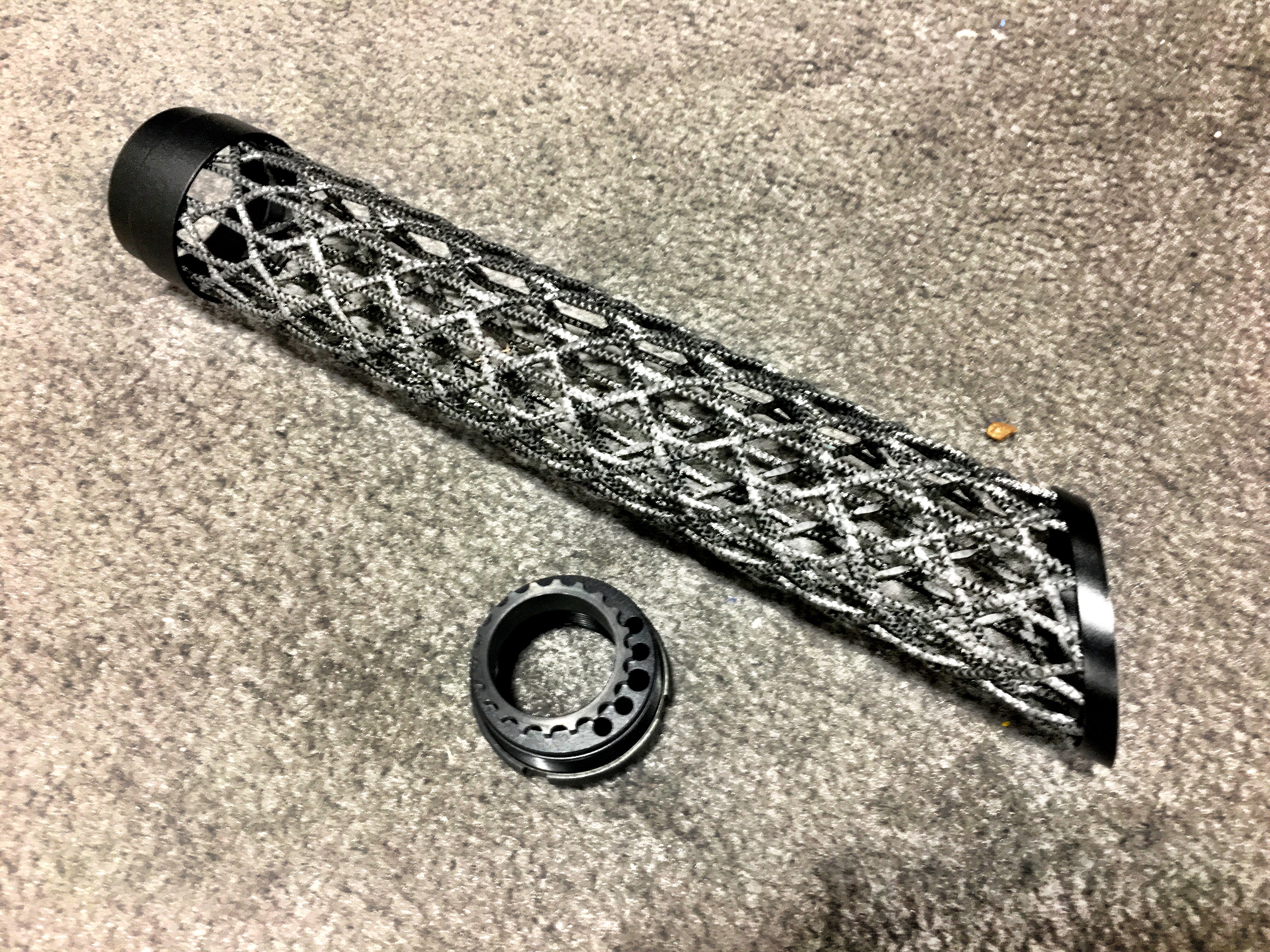 Brigand Arms Blade handguard and .308 adapter. 