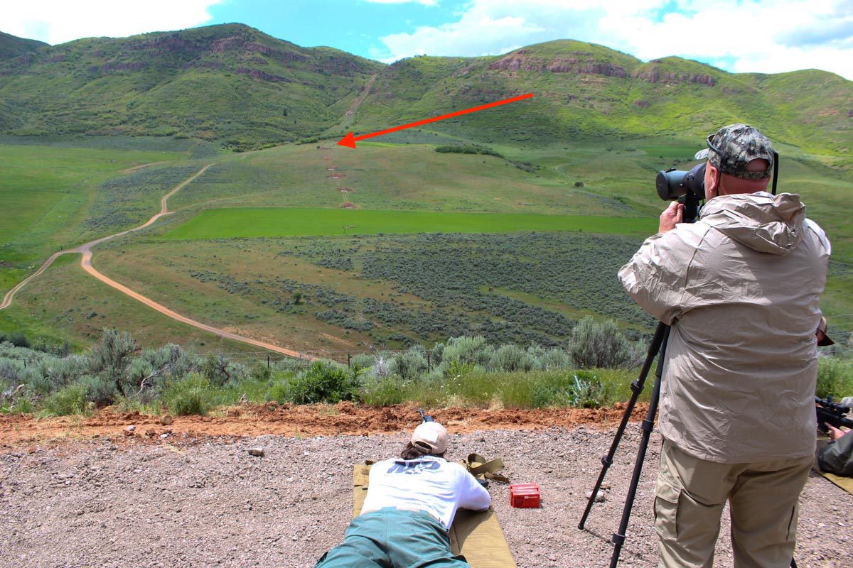 How far away is this target? With a half-decent scope you can find out.