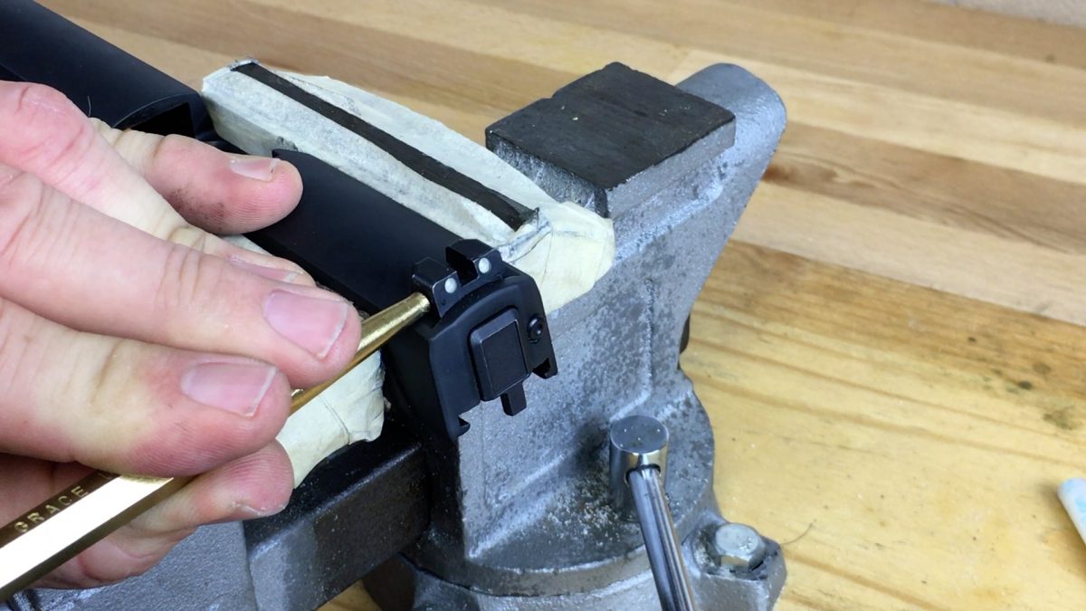 How to Change Pistol Sights [VIDEO]