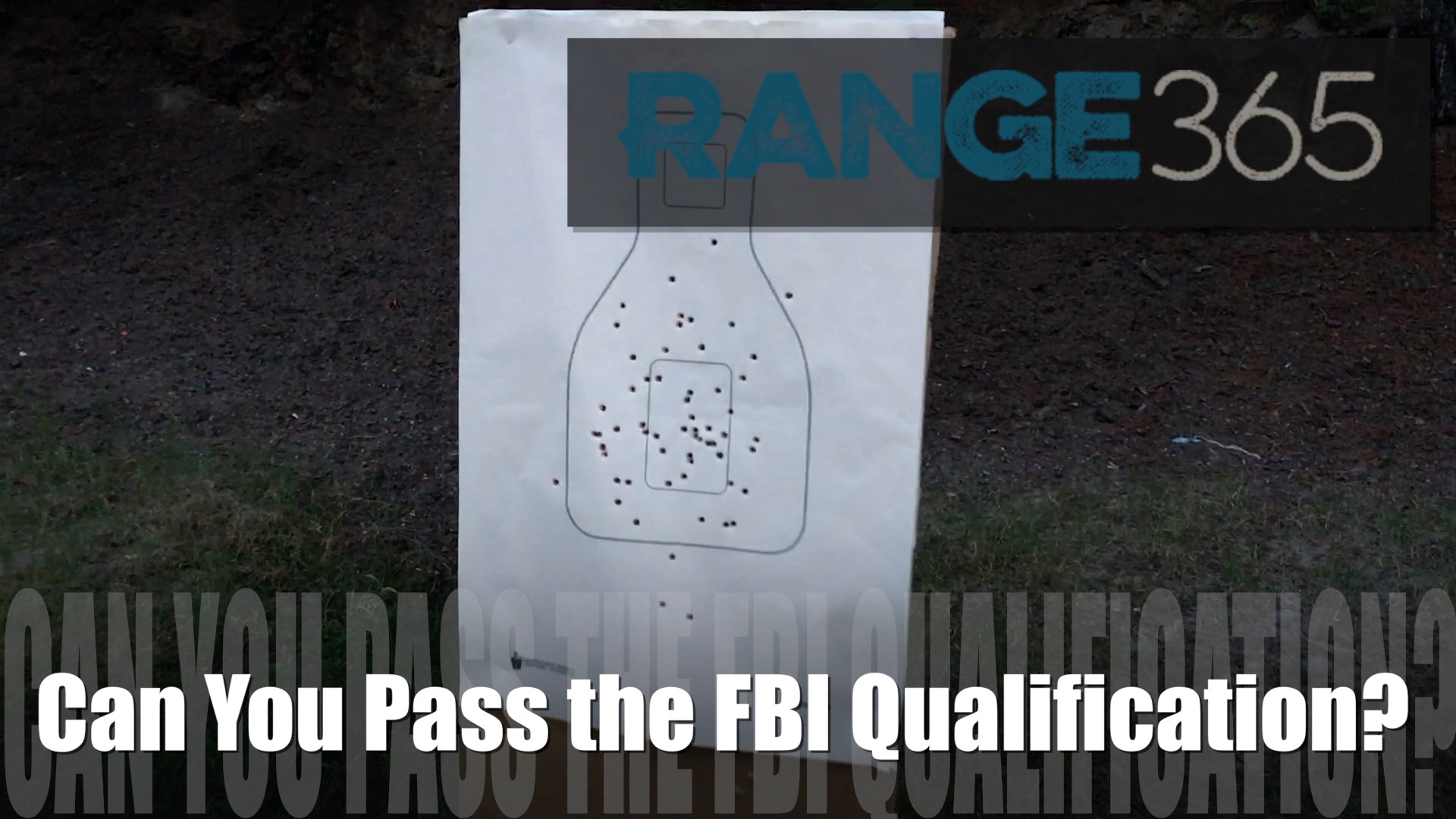Can you pass the FBI handgun qualification?