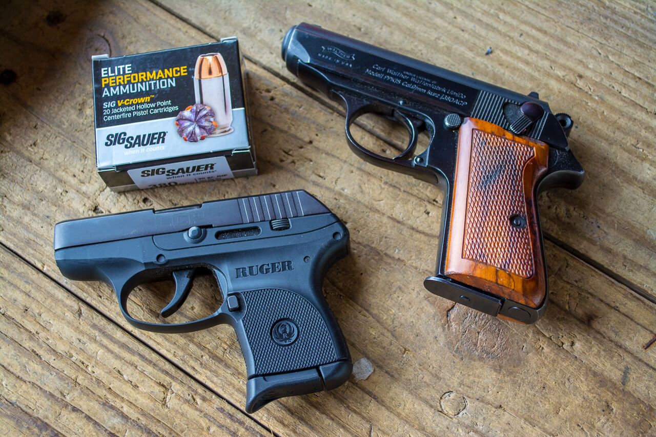 While certainly heavier, it's not a lot bigger than a subcompact like the Ruger LCP. However, it is a heck of a lot easier to shoot well.