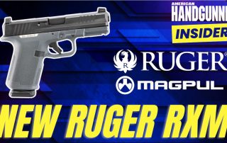 New! First Look at the Ruger / Magpul RXM Pistol